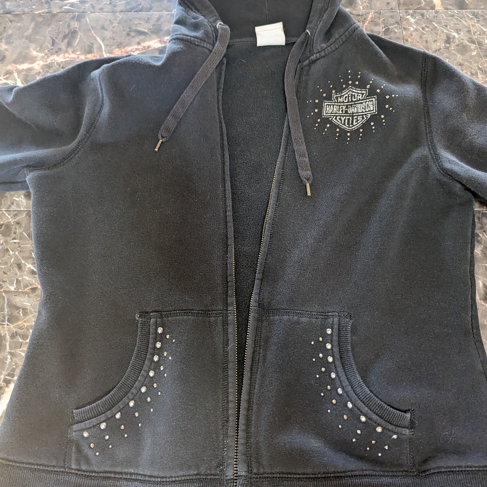Harley Davidson Sweat Jacket - image 2